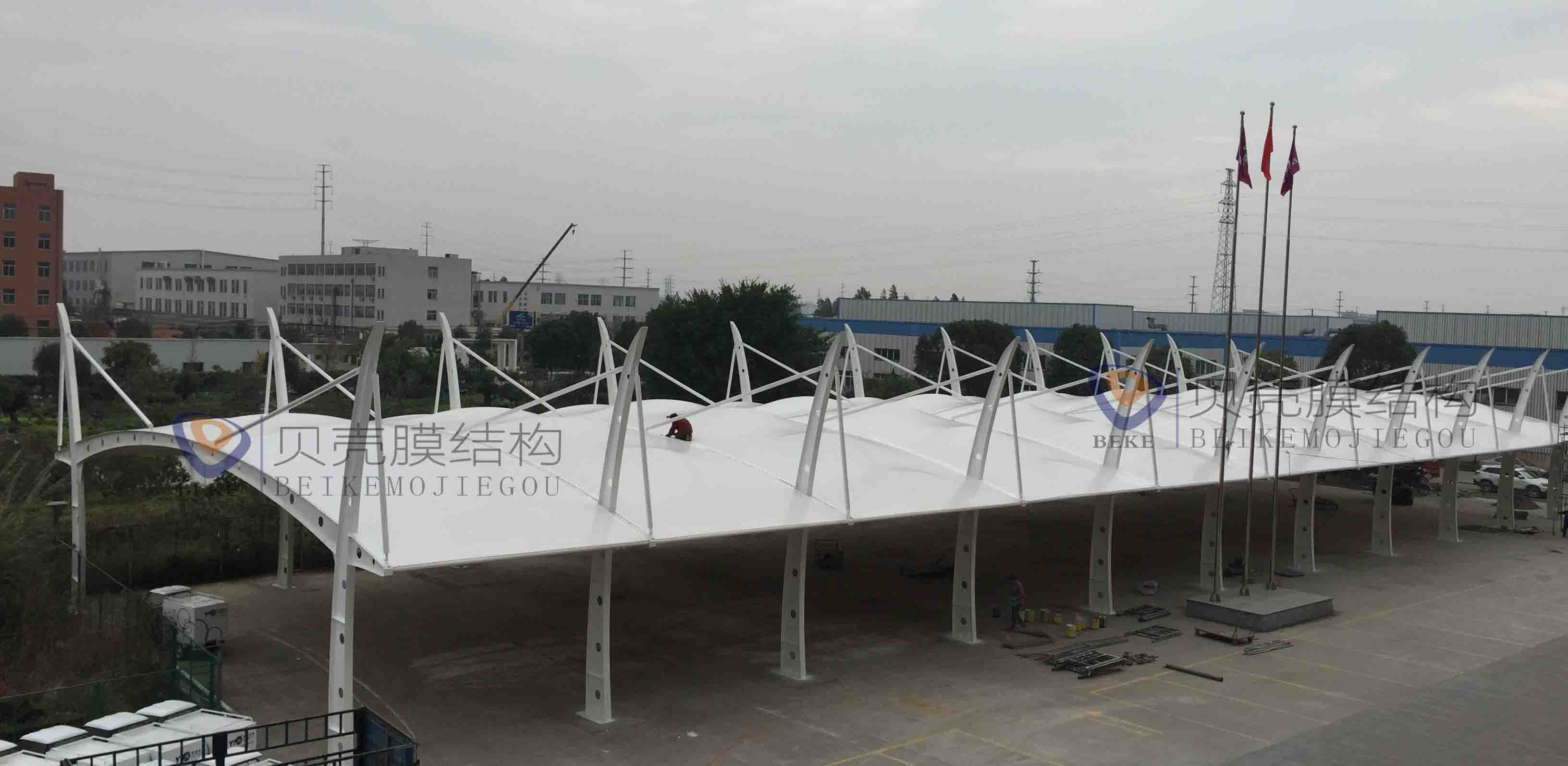 椒江速豹膜結(jié)構(gòu)球場(chǎng)