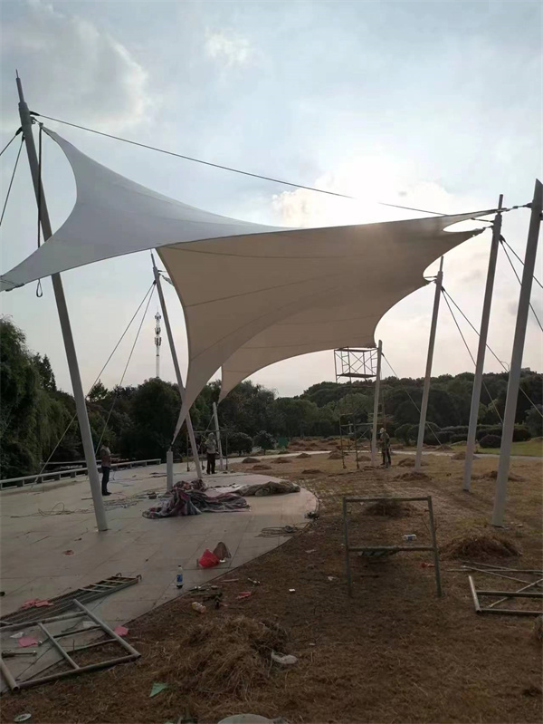 常州大學(xué)城景觀(guān)張拉膜