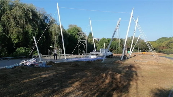 常州大學(xué)城景觀(guān)張拉膜